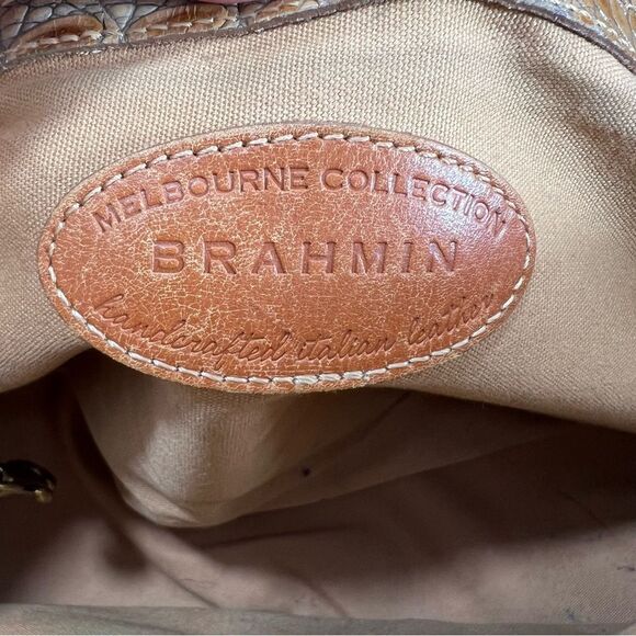 Brahmin Vivian Dome Bag Almond - Picture 4 of 16